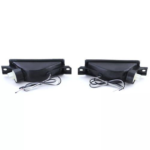 Frecce in trasparente bianche con luce di posizione e lampadine BMW Serie 3 E30