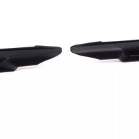 Spoiler anteriore flaps splitter nero opaco adatto per BMW Serie 3 E90 E91 08-12