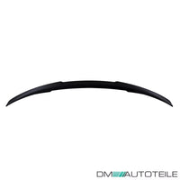 Spoiler Posteriore Nero Lucido forma a V leggera per BMW M4 F82