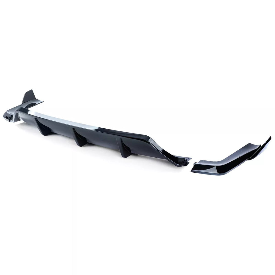 Diffusore posteriore effetto, performance nero lucido, per BMW X5 F15 13-18