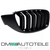 Griglia per BMW Serie 4 F32 F33 F36 Nero Opaco doppia barra anche M M4