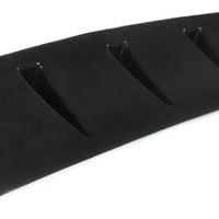 Diffusore posteriore universale, per paraurti posteriore verniciabile + 5 alette