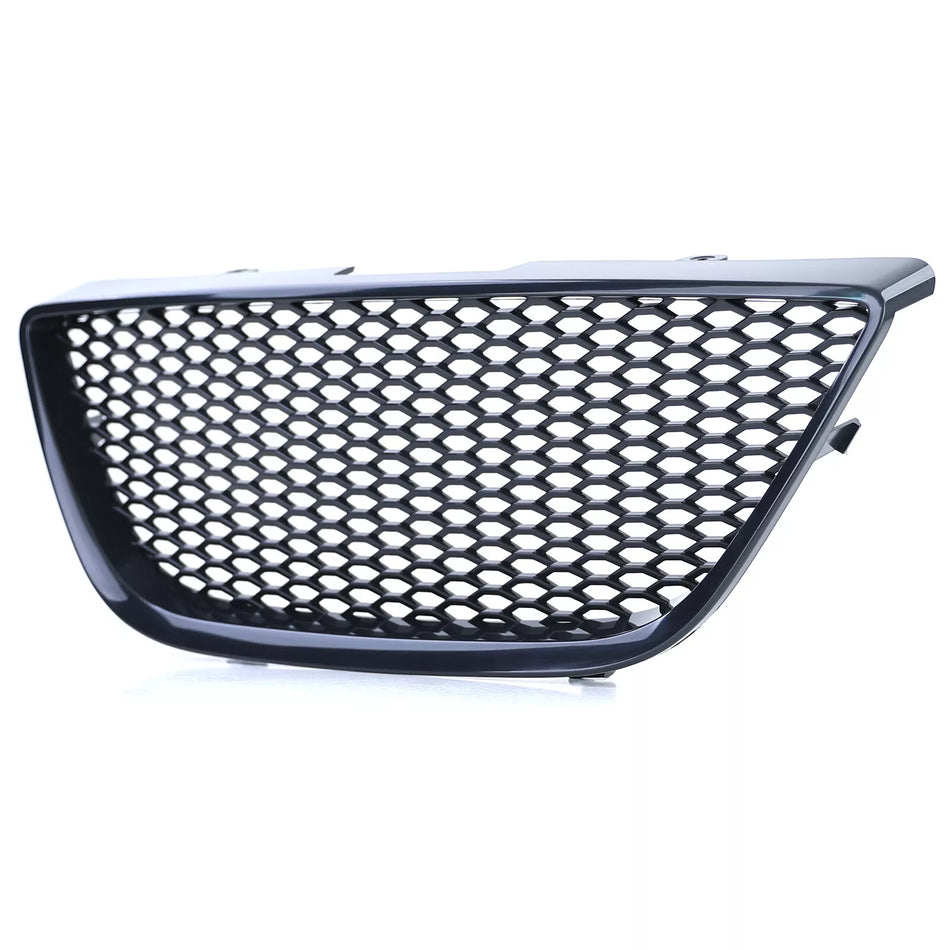 Griglia radiatore Sport a nido d'ape senza emblema nera per Seat Ibiza 6J 08-12