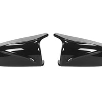 Calotte specchietti neri sportivi da sostituire per BMW F01 F07 (PRE-LCI)