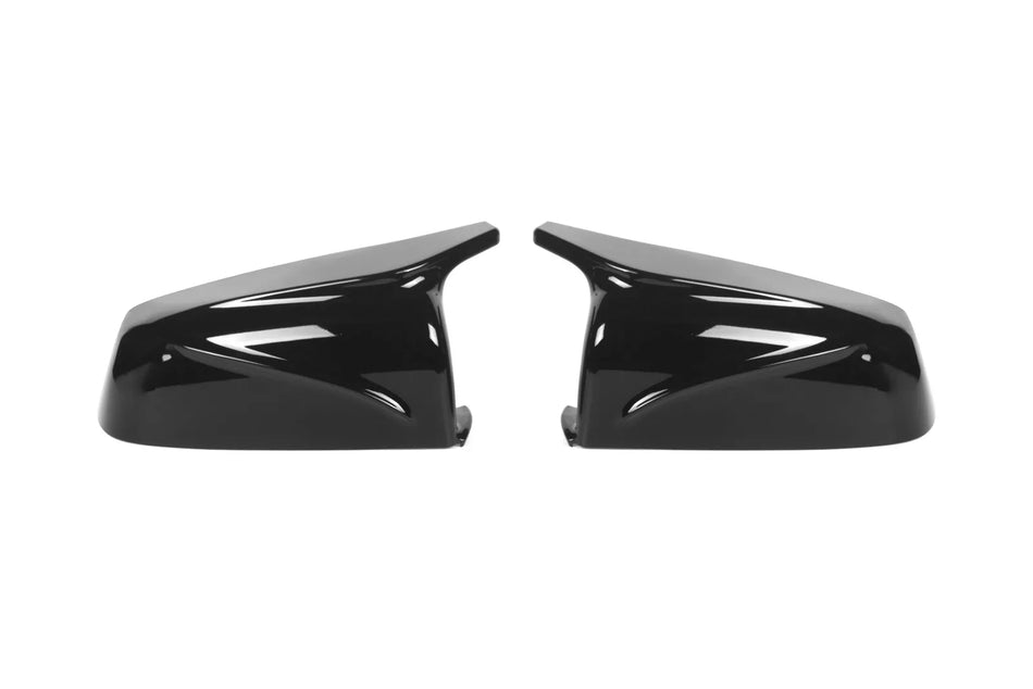 Calotte specchietti neri sportivi da sostituire per BMW F01 F07 (PRE-LCI)