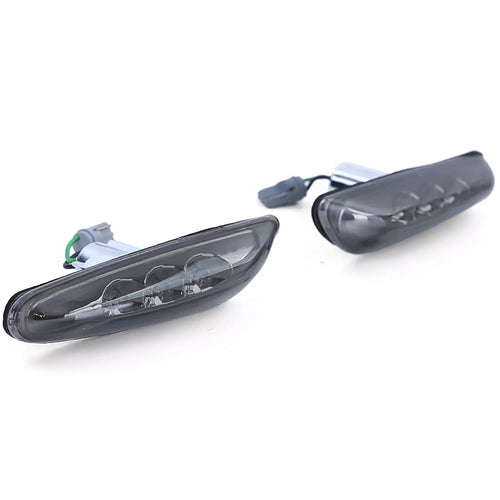 Frecce laterali LED nero fumo adatto, per BMW E46 E60 E61 X3 E83