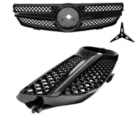 Mercedes CLK W209 C209 Griglia a favi griglia anteriore Nero Lucido anno 05-09