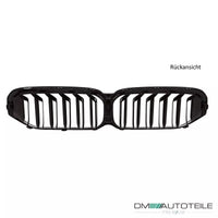 Griglia Sportiva doppia barra nera per BMW G30 G31 LCI senza fotocamera frontale