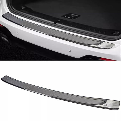 Paraurti bordo acciaio inox nero per BMW X3 G01 dal 17