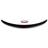Spoiler Posteriore Bagagliaio Nero Opaco per Mercedes W205 C205 Coupe