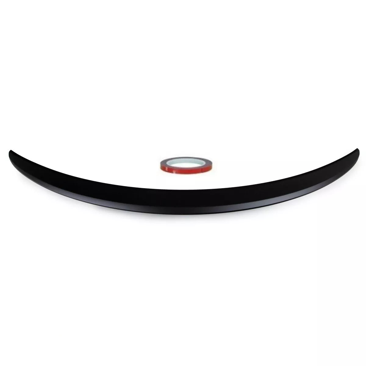 Spoiler Posteriore Bagagliaio Nero Opaco per Mercedes W205 C205 Coupe
