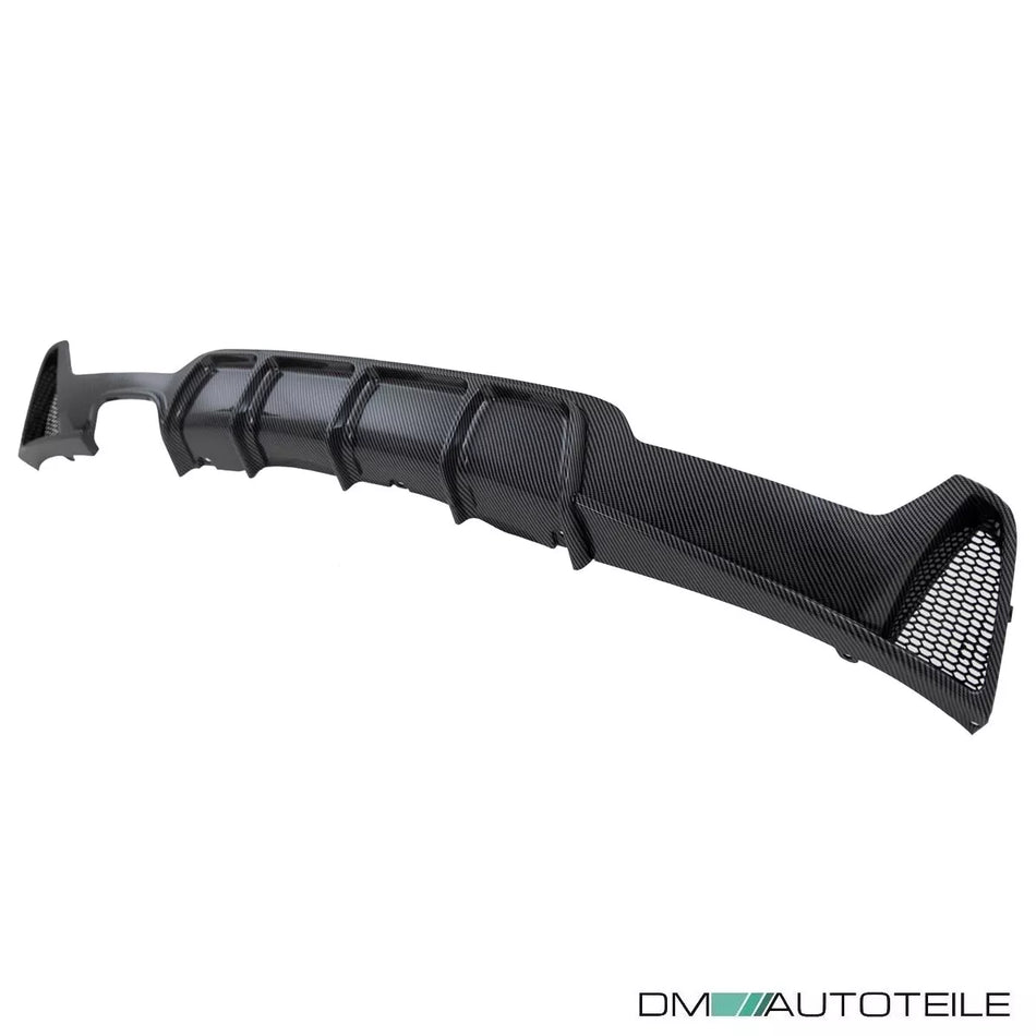 Diffusore posteriore Carbon Look per BMW Serie 4 F32 F33 F36 con M