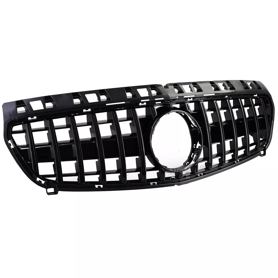 Griglia radiatore sportiva nera lucida, per Mercedes Classe A W176 12-15