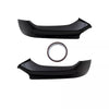 Flaps labbra spoiler Nero Lucido per BMW F20 F21 LCI confezione M 15-19