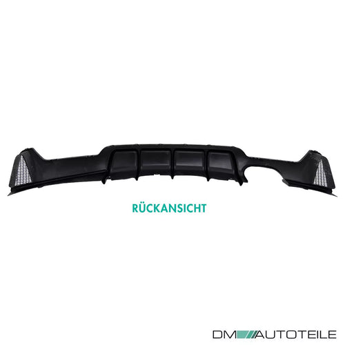 Diffusore posteriore Carbon Look per BMW Serie 4 F32 F33 F36 con M