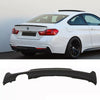 Diffusore 2 tubi sinistro grigio verniciabile per BMW F32 F33 F36 M Sport