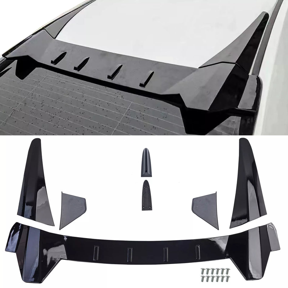 Spoiler tetto TR con manichino antenna per Honda Civic FK 16-20 coda spiovente