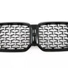 per BMW X3 X4 G01 G02 LCI GRIGLIA RADIATORE DIAMANTE CROMATO NERO