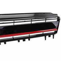 Griglia radiatore Performance Nero + barra rossa per VW Golf 7 + GTI 12-17