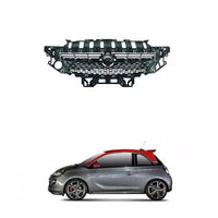Griglia Nero pulito senza emblema per Opel Adam (M13) 2013