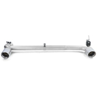Terminale scarico conversione duplex, per BMW F30 F31 316 318 320 F32 F33 F36