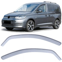 Deflettori Antivento Antipioggia Chiari per VW Caddy 5 SB dal 20