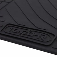 Tappetini auto in gomma neri set premium, per Mercedes Classe C W204 S204 11-14