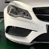 SPOILER ANTERIORE FLAPS SPOILER per MERCEDES W207 CLASSE E 2013-2017
