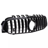 Griglia radiatore sportiva nera cromata per Mercedes Classe A W177 V177 dal 18