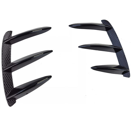 Kit ali spoiler flaps splitter paraurti posteriore per Mercedes A W176 13-18 – vista 5