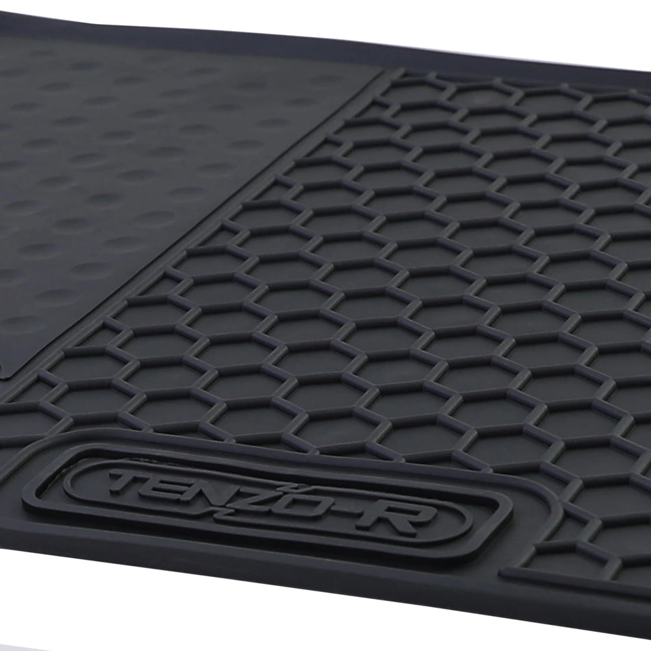 Tappetini auto in gomma nero set premium, per Fiat 500 500C 2007-2022