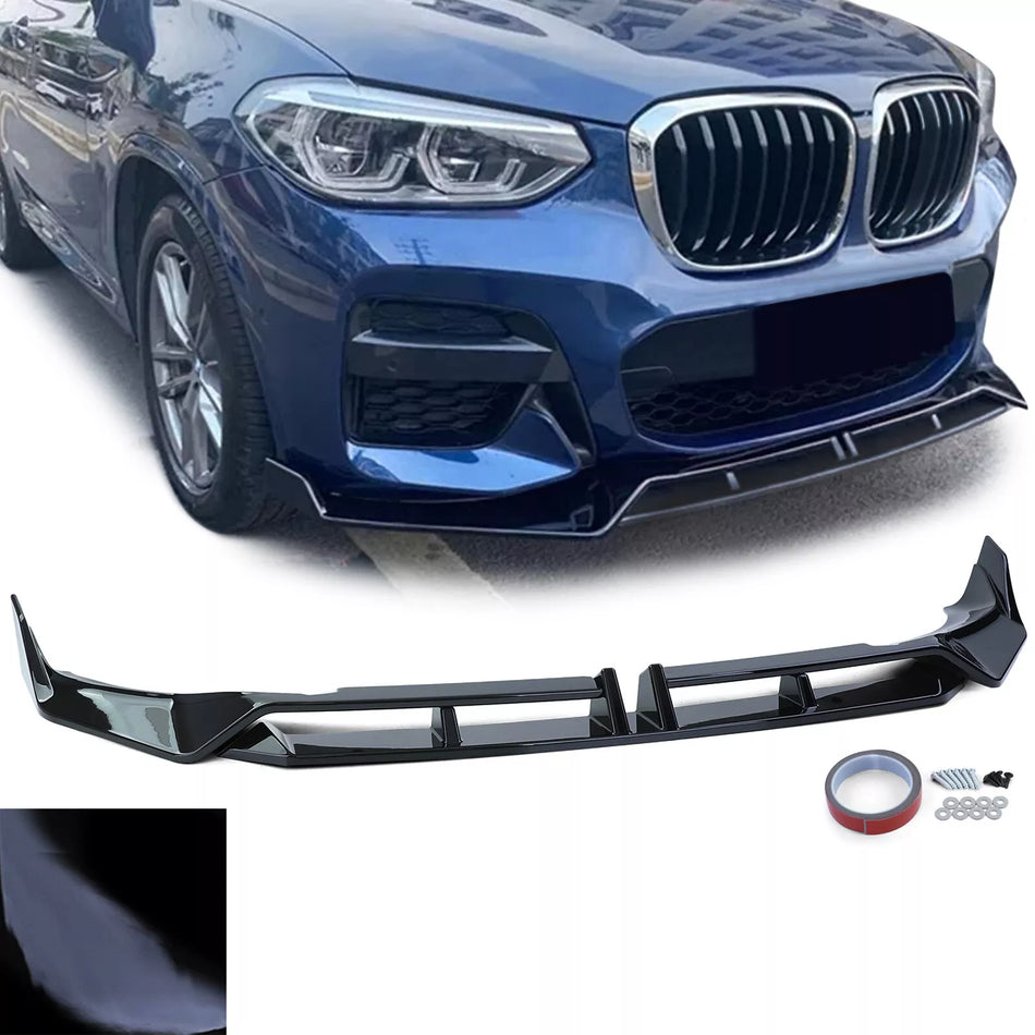 Lama Anteriore performance nero lucido per BMW X3 G01 dal 21