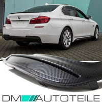 Diffusore effetto carbonio 2 tubi per BMW Serie 5 F10 F11 M Sport