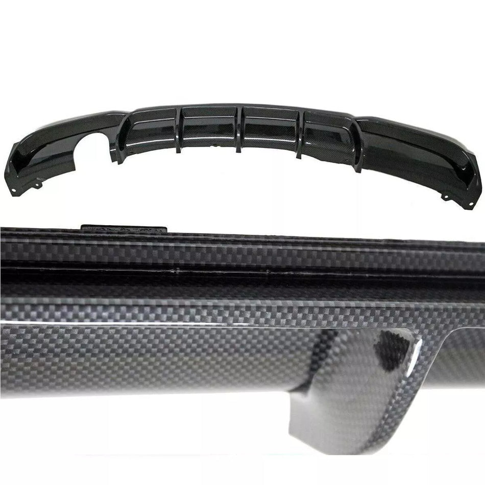 Diffusore Lucido CARBONIO per BMW F30 F31 M paraurti
