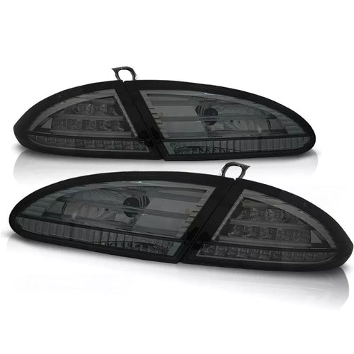 Fanali posteriori LED cromato/fumo per Seat Leon 1P 2005-2009
