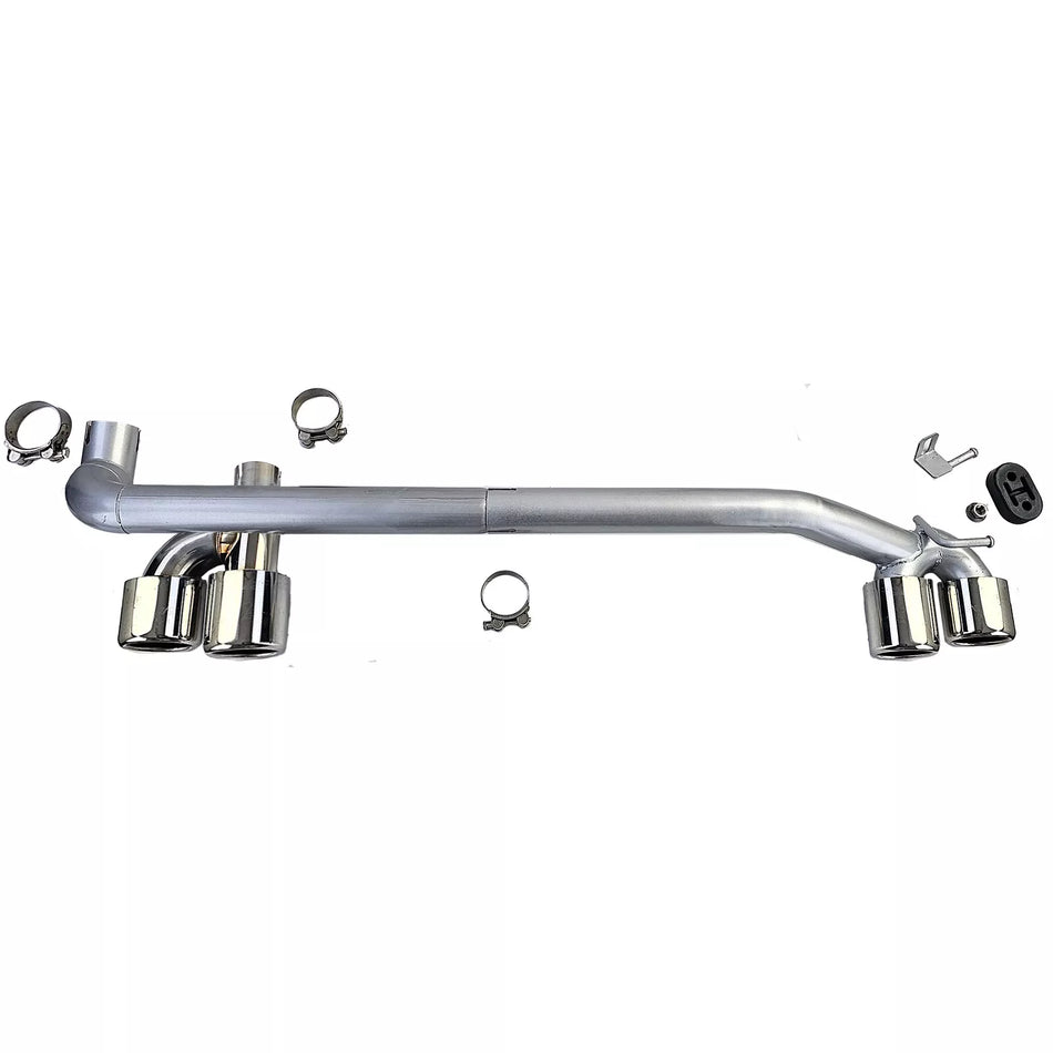Diffusore posteriore lucido + terminale look, per BMW F32 F33 F36 425 428 430