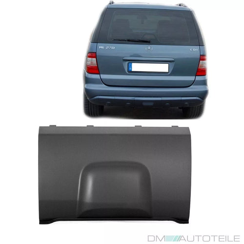 Paraurti Mercedes ML W163 Copertura Posteriore Mtte Primer Senza GANCIO MOPF