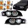 Set Lampadine Angel Eyes Nero H7/H7 Philips per BMW E39 95-03