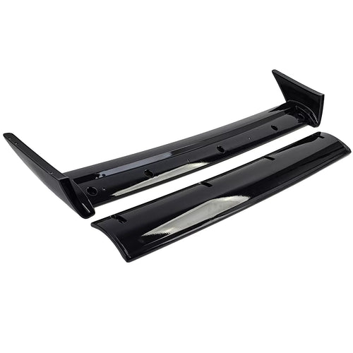 Spoiler posteriore ala posteriore Evo Look Nero in ABS, per BMW Serie 3 E30
