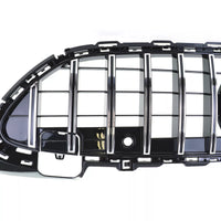 Griglia radiatore sportiva nera cromata per Mercedes Classe C W206 S206 dal 21