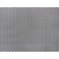 Griglia in alluminio griglia da corsa a nido d'ape100 x 40 cm 5 x 12 mm nera