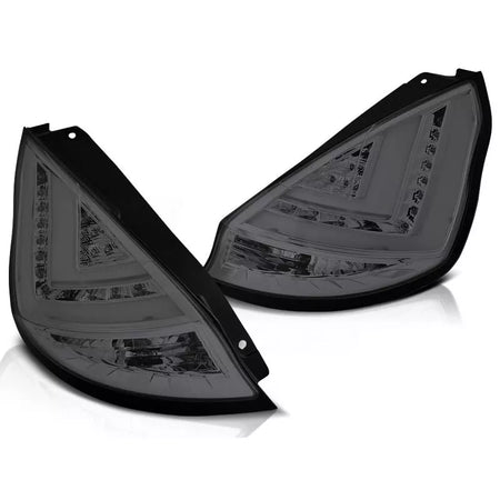 Luci posteriori LED per Ford Fiesta MK7 2012-2016 in fumo