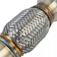 Tubo di ricambio downpipe acciaio inox BMW Serie 4 F32 F33 F36 N26 420i 428i