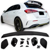 SPOILER SPOILER TETTO ALA POSTERIORE NERO PER MERCEDES W177 CLASSE A