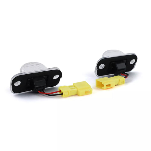 Luci targa LED bianche 6000K per VW Golf 2 83-92 Jetta 2 84-92