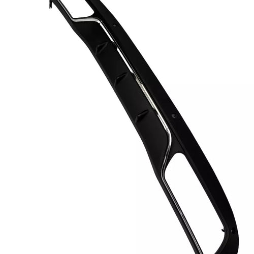 Diffusore + Terminali di Scarico 2x2 CROMO per MERCEDES W205 di Serie