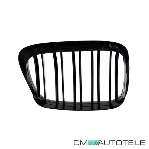 Griglia doppia barra per BMW Serie 5 E39 Nero Lucido + M M5