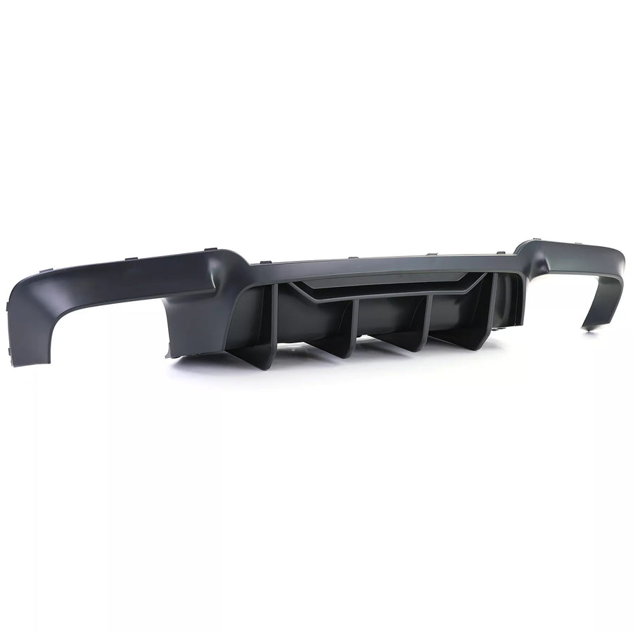 Diffusore posteriore + terminali titanio, per BMW F10 F11 520 523 525 528 530