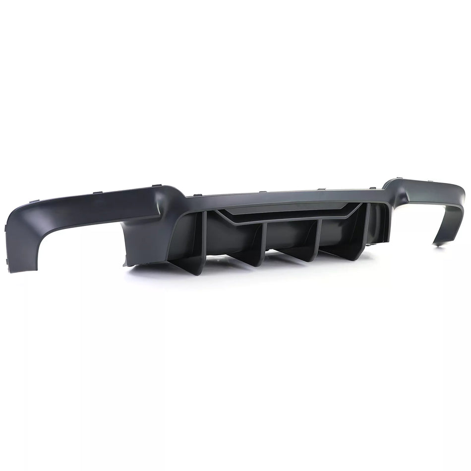 Diffusore posteriore + terminali titanio, per BMW F10 F11 520 523 525 528 530