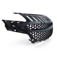 Griglia radiatore a nido d'ape senza emblema nera, per Opel Corsa E 2014-2019